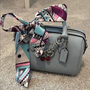 6 handbag Scarves